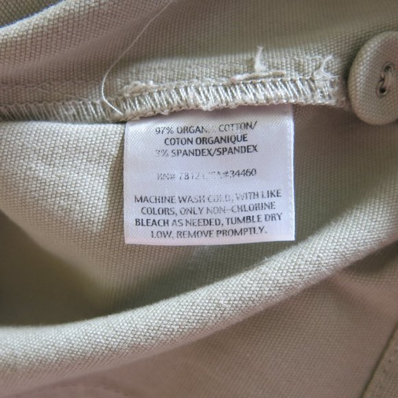 Eileen Fisher Button Down Long Sleeve Padded Shoulder Jacket - Size Petite Large - Picture 5 of 5